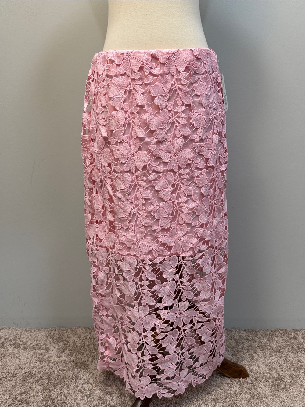 NEW A New Day pink lace skirt women’s sz M